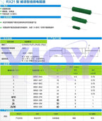 5PCS RX21 Wirewound Resistor 10W 0.05R-47K 0.1R 0.33R 1R 2.2R 3.3R 36R 10K 62R 4.7R 3.3K 4.7K 1K 33K 47K Ohm Power Resistor