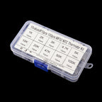 100PCS 10Values*10PCS 50K 100K NTC Thermistor Thermal Resistor Kit MF52 NTC-MF52AT 1K 2K 3K 4.7K 5K 10K 20K 47K 5% 3950B