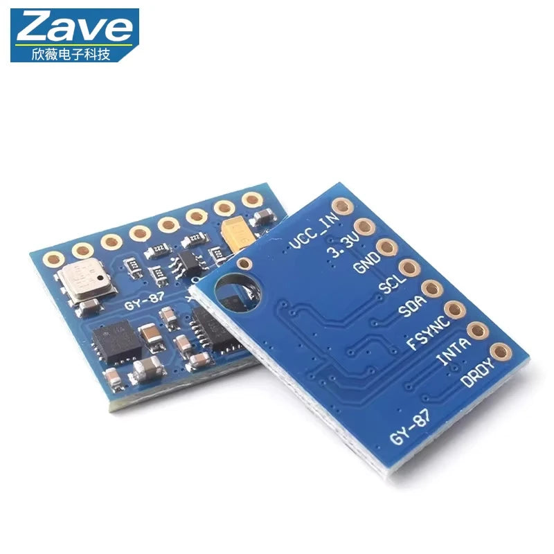 GY-87 10DOF MPU6050 HMC5883L BMP180 3-Axis Accelerometer Electronic Gyroscope