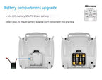 MicroZone MC7 C7 MINI 2.4G Controller Transmitter with MC8RE Receiver Radio System for RC Aircraft Drones Multirotor Helicopters