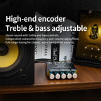 KEBIDU 2.1 Channel Digital Audio Amplifier 200W Bluetooth Audio Amplifier Board Module 12/24V Subwoofer Stereo HiFi Amp Speaker