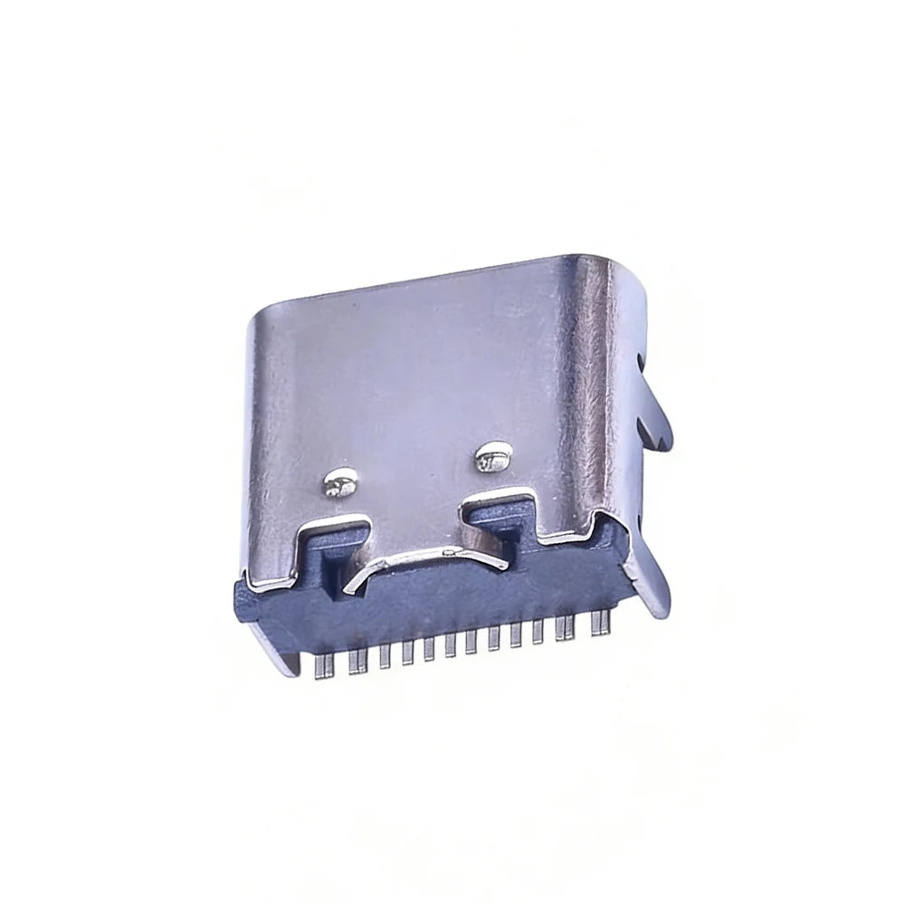 5/10pcs USB Female Socket 3.1 TYPE-C 12PIN Single Row SMT Four Pin Plug-in Board Type-C Double-Sided Plug