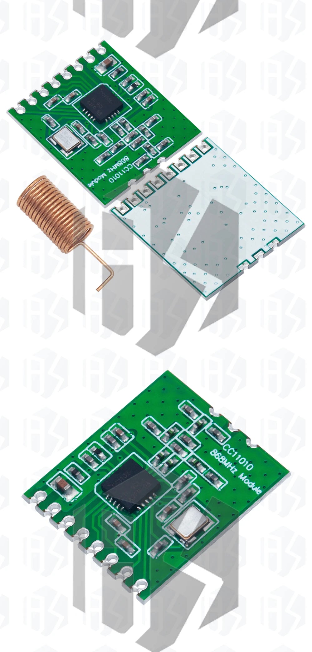CC1101 10mW Wireless Module 433MHZ 868MHZ 300-1000M Long Distance Transmission With SMA Antenna Wireless Transceiver Module