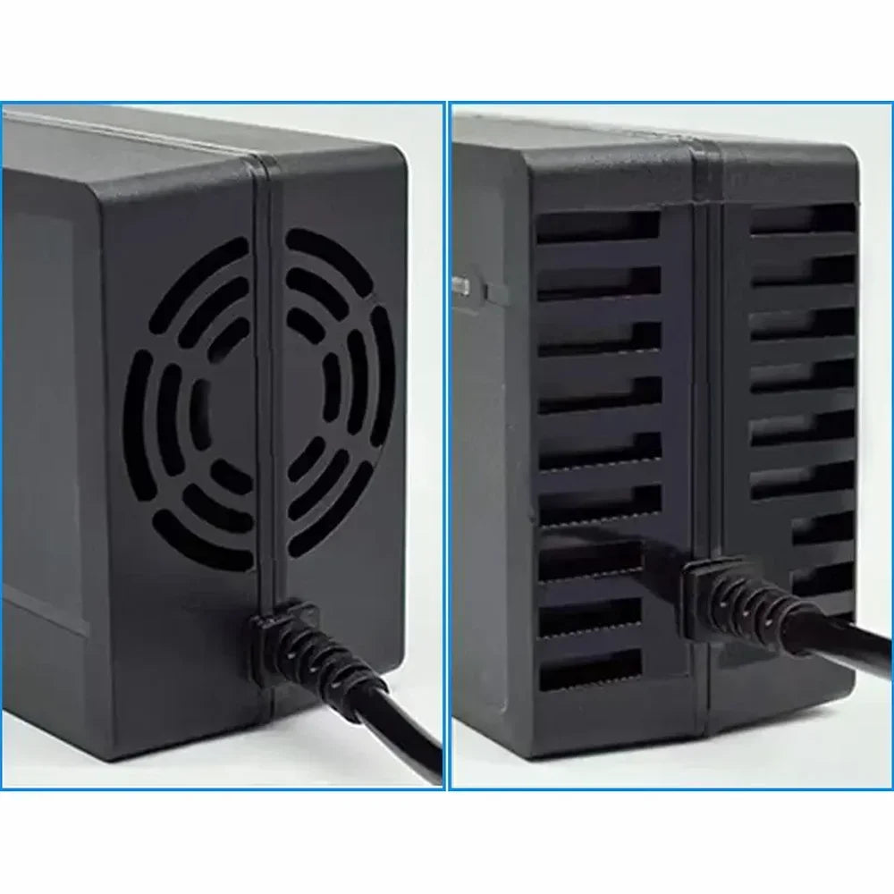 72V 60V 2A/3A/5A 20S 16S 18650 Lithium Battery Charger DC 5.5*2.1mm, Multiple Plug Options, Intelligent Charger EU/US/UK/AU