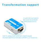 ALIENTEK USB to Serial Port Converter  3 in 1 USB to RS232 to RS485 to TTL to 232 485 TTL Communication Module Serial Cable