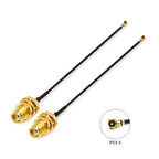2PCS U.F.L1 To SMA Female Low Loss Coaxial Cable 15CM U.F.L1 1.13mm Pigtail Cable for  PCIE Network Cards PCI Wi-Fi WAN Repeater
