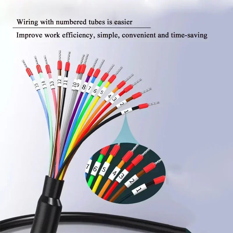 Industrial DB9 DB15 with Terminal Number Connector 9/15 Pin Male Female Single Head Cable Tube Grade Serial Port Connection Line
