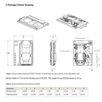 SCD30 CARBON dioxide gas sensor CO2 sensor module