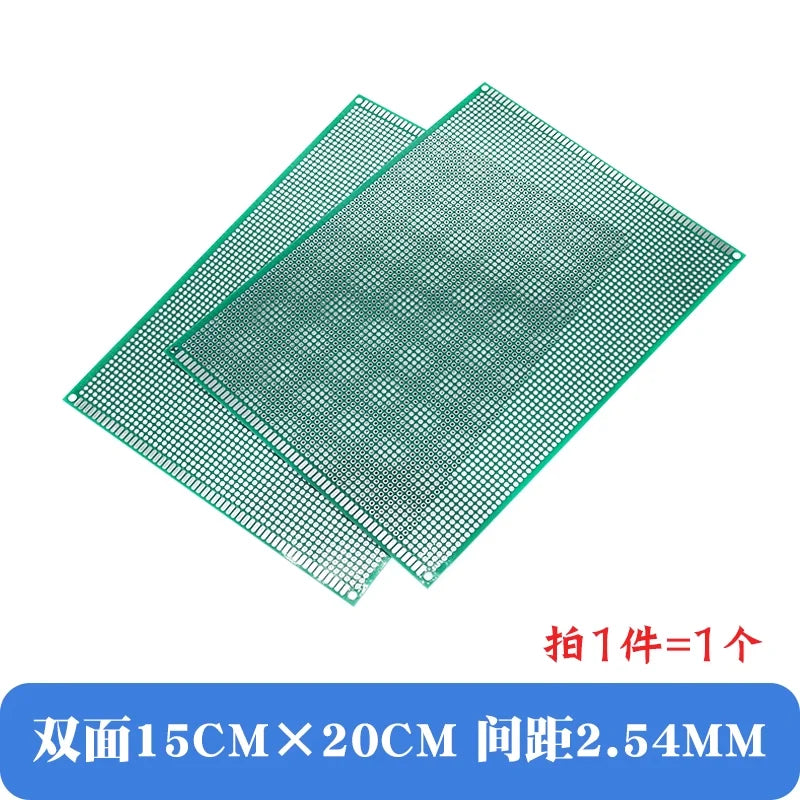 2x8cm 6x8cm 7x9cm 5x7cm 8X12cm 15X20cm 18X30cm 20X30cm Double Side Prototype Diy Universal Printed Circuit PCB Board Protoboard