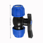 1Pcs 1/2'' 3/4'' Coarse Thread Connection OD 20/25mm PE PVC Pipe Fittings Elbow Straight Tee Irrigation IBC Tank Adapter