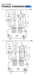 Digital Weighing Sensor Kit RS485 Modbus RTU Load Cell Amplifier Transmitter for Industrial Control System PLC PC
