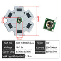 High Power LED Chip IR 730Nm 850Nm 940nm 3W 3535 LED Beads Emitter Light Infrared Radiation Bulb Laser Flashlight Night Vision C
