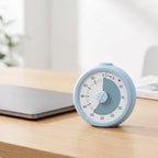 60 Minute Visual Timer Self Discipline Silent Operation Countdown Alarm Clock Square / Round Design Visualization
