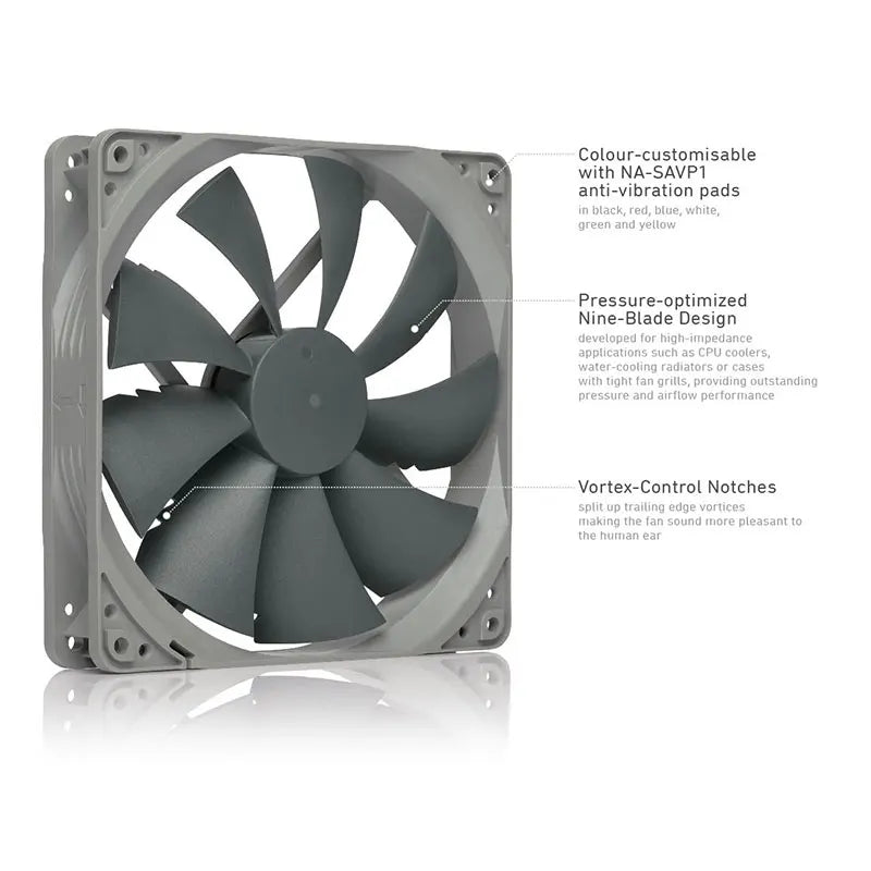 Noctua NF-P14S Redux-1200 Chassis Cooling Fan 14cm Low Noise SSO Bearing Value Choice For Enthusiasts Chassis Fan