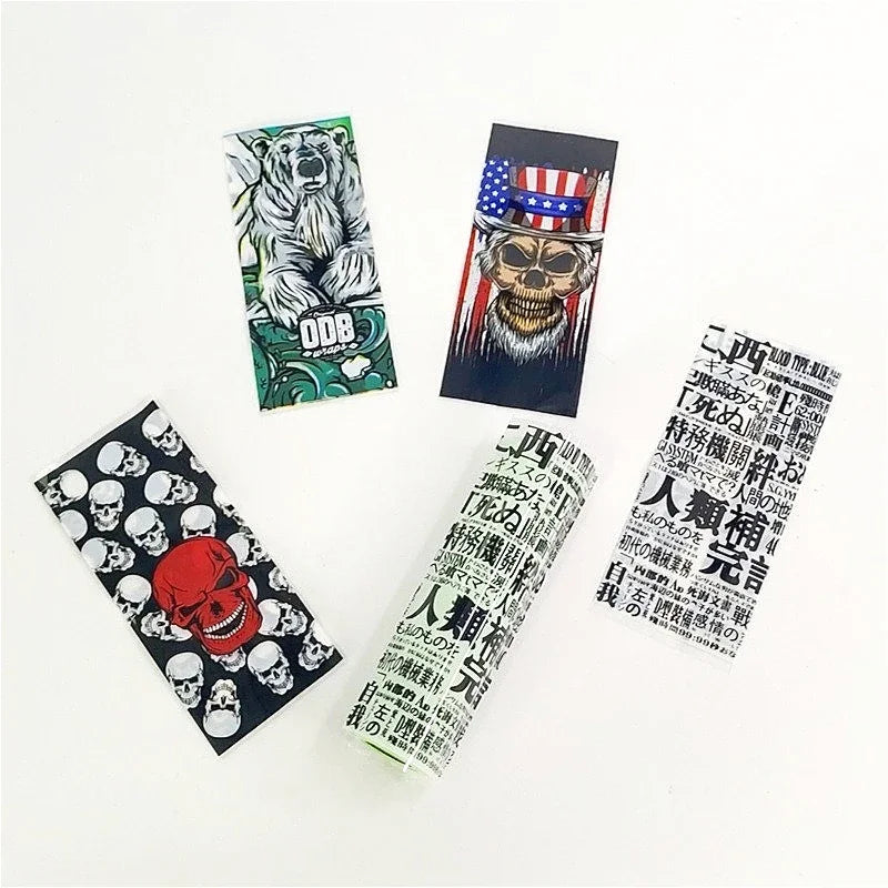 10pcs/bag 18650 Heat Shrinkable Sleeve Battery Heat Shrink Film Skin for DIY Replacement Skin