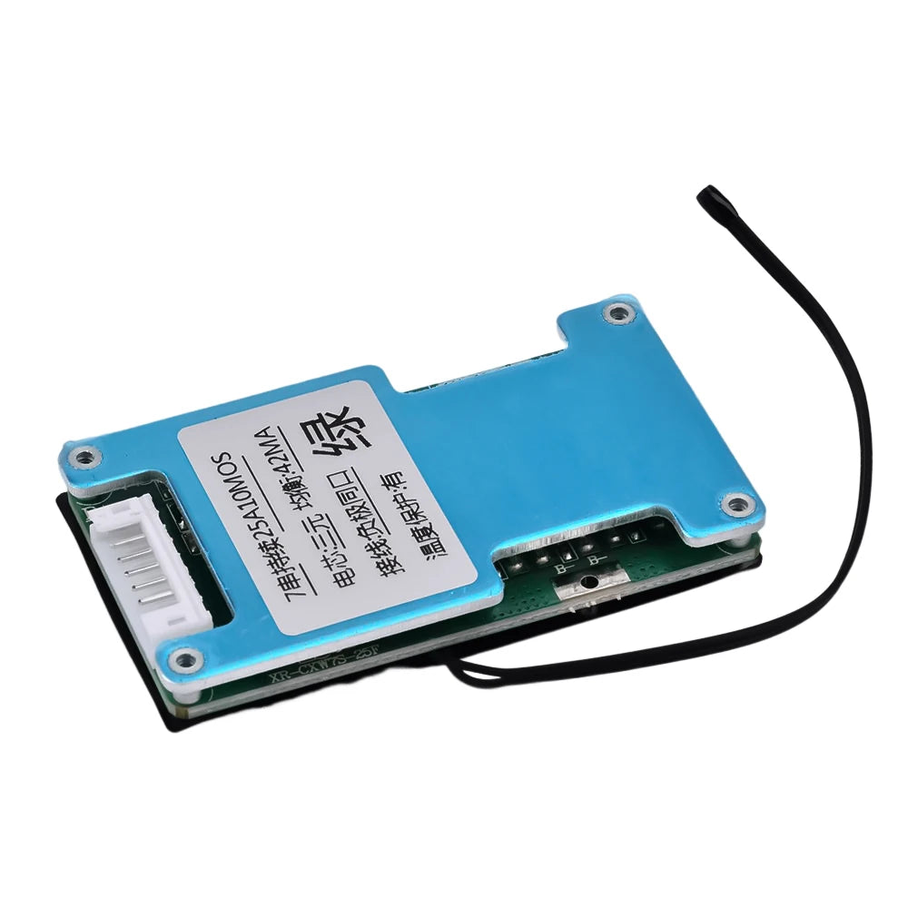 BMS 7S 24V 15A 20A 25A Li-ion Lmo Ternary Lithium 18650 Battery Charge with Balanced and NTC Temperature Protection