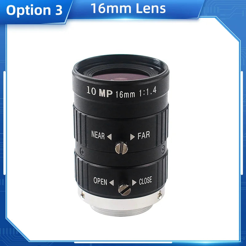 12.3M IMX477 Sensor Camera for Raspberry Pi 5 4 3 CM4/3 Support C/CS-Mount Lens High Quality Camera for Nvidia Jetson Nano Orin