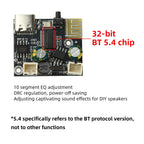 DC 5V/3.7V Tws Stereo Bluetooth Power Amplifier Board High Sound Quality Dual Channel 2x10w Sound Module Car speakers