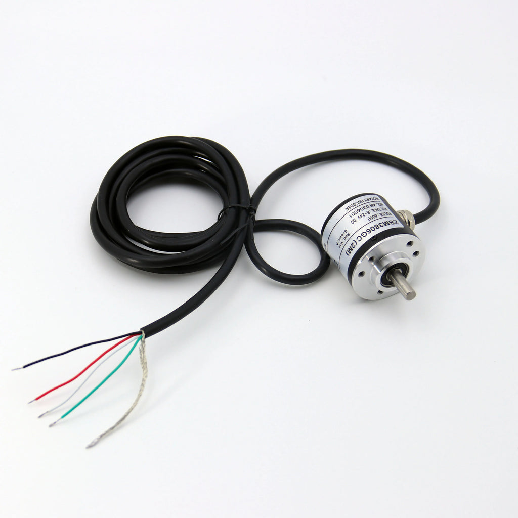 100/200/360/400/500/600P Photoelectric Incremental Rotary Encoder AB 2-phase NPN open collector output Optical rotary encoder