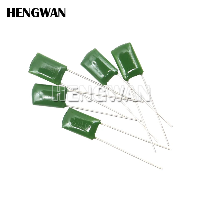 50pcs Polyester film capacitor 630V 1nF 1.5nF 10nF 22nF 33nF 47nF 2J102J 2J152J 2J222J 2J472J 2J682J 2J103J 2J223J 2J333J 2J473J