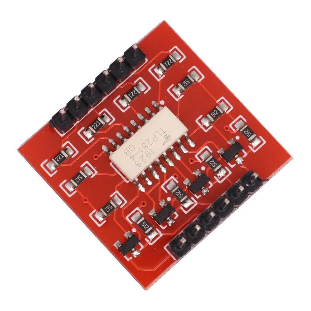 5/10PCS TLP281 4-Channel Opto-isolator IC Module For Arduino Expansion Board High And Low Level Optocoupler Isolation 4 Channel