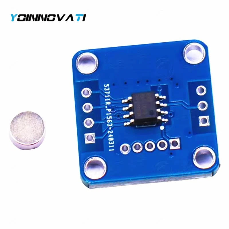 YT 1pcs MT6701 magnetic encoder magnetic induction angle measurement sensor module 14bit high precision instead of AS5600