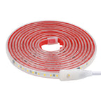 AC 220V 2835 LED Strip Light Waterproof IP67 120 LEDs Flexible Tape Lamp with IC Home Lighting White 0.5m 1m 2m 5m 10m 20m 50m