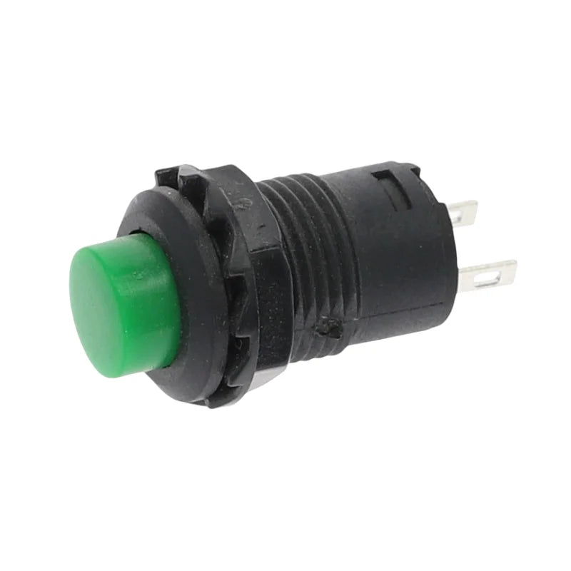 12mm Lock Latching OFF- ON Push Button Switch maintained fixed pushbutton switches Self-Lock button