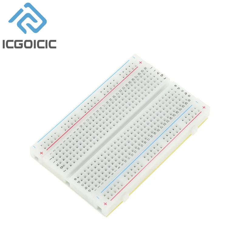 1-10pcs 400 Tie Points Solderless PCB Breadboard Mini Universal Test Protoboard DIY Bread Board for Bus Test Circuit Board