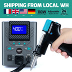 YIHUA Vacuum Rework Soldering Station 110W Desoldering Gun Station Adjustable Display Screen Suction Tin Soldering Iron