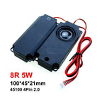 JCD 1Pair Audio Portable Speakers For Computer PC TV LCD Speaker 3070 45100 Rectangle Loudspeaker 4R 8R 2W 3W 5W 10W 4/8Ohm