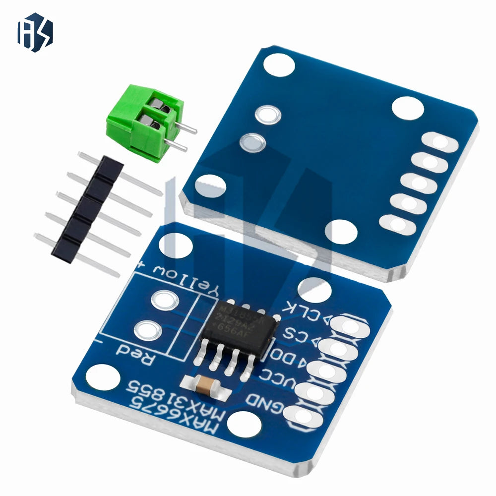 MAX31855 max6675 K-Type Thermocouple Board: 3V-5V Temperature Sensing Breakout Module for Arduino-Compatible