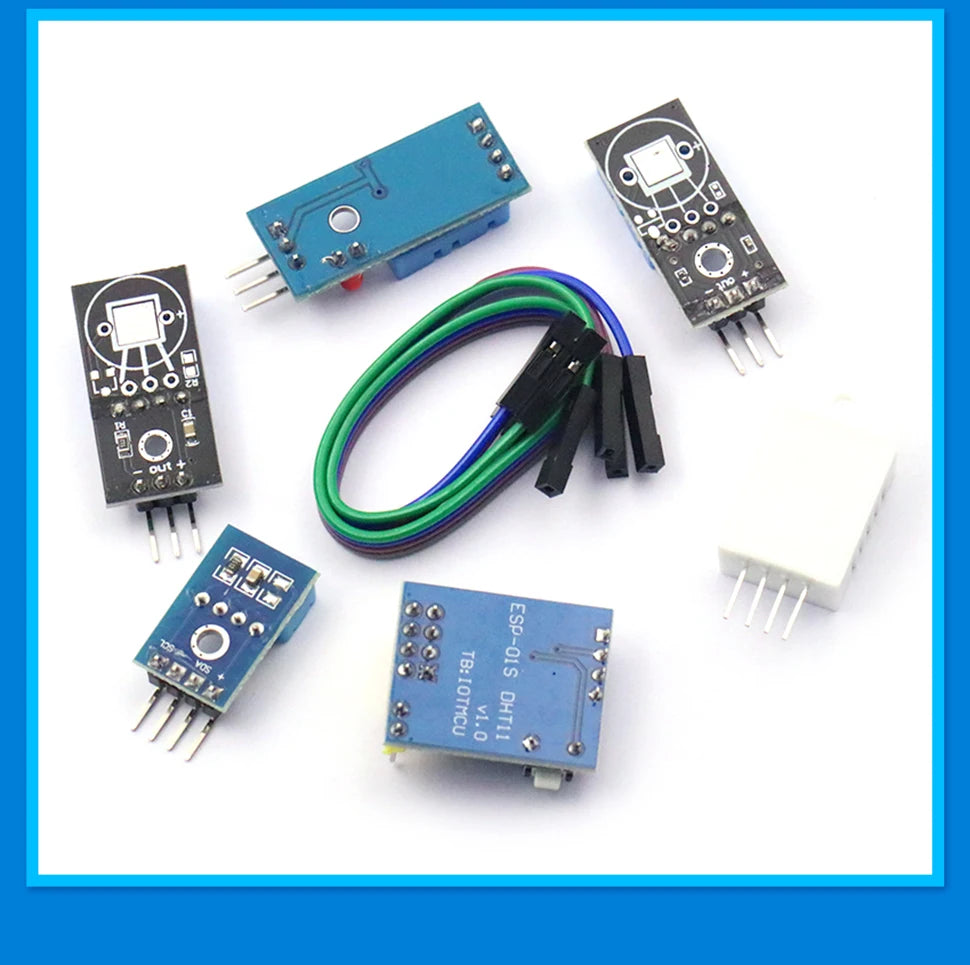 1PCS DHT11 DHT22 AM2320 Digital Temperature Humidity Sensor Module Board with DuPont Line For Arduino High Precision