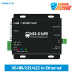 RS485/RS232/RS422 to Ethernet Serial Server Modbus Gateway POE Power Supply MQTT CDEBYTE NE2-D14PE Power and Signal Isolation