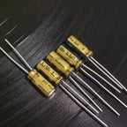 10pcs Nichicon FG Fine Gold Series Electrolytic Capacitor Hi-Fi Audio 0.33uF/1uF/2.2uF/3.3uF/4.7uF/10uF/22uF/47uF/100uF 25V/50V