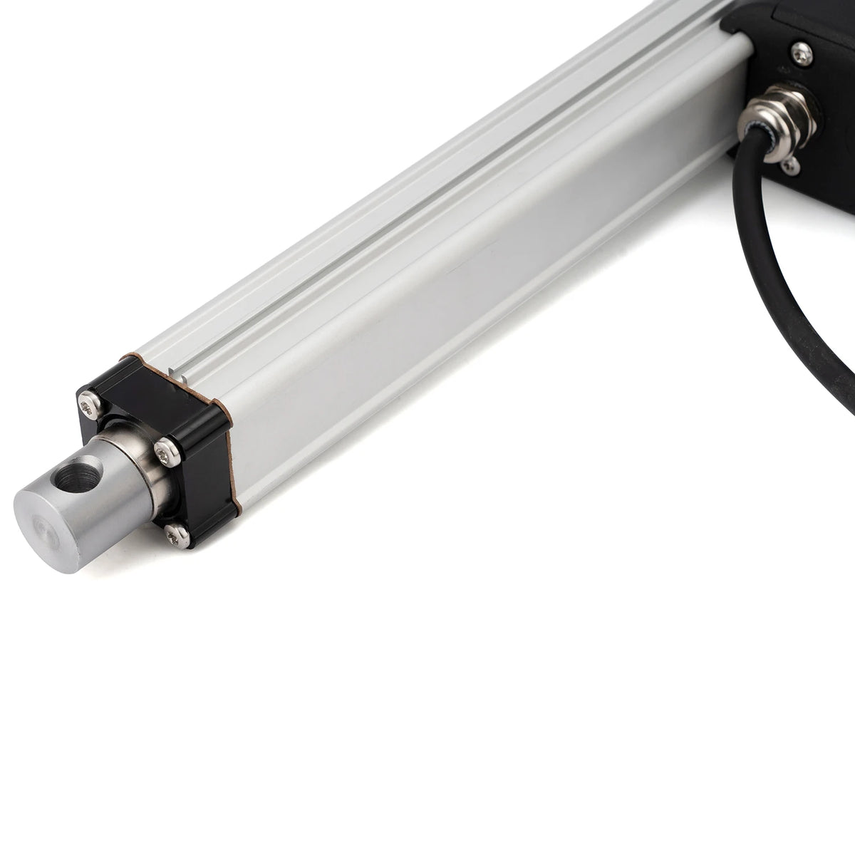 Etosec 12V 2000N  Linear Actuator IP66 230mm  Stroke Upper A-type connector M12, E-type connector at lower end, built-in