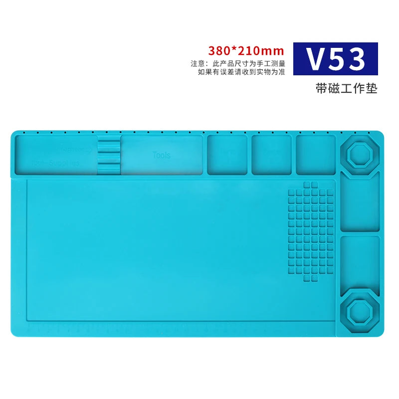 MECHANIC Silicone Repair Pad Soldering Mat Antistatic Heat Resistant Insulation Work Mat Welding Repair Platform
