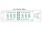 MAX7219 0.36 Inch 6 Bits Digital LED Display 7 Segment Module 6 Color Available for Arduino STM32 STC AVR ESP32 Unwelded