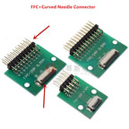FPC/FFC Adapter Board Welded 0.5mm/1.0mm Pitch Connector Turned Straight Into 2.54 Flexible Cable Adapter Seat 4P 6 8P 10P~80Pin