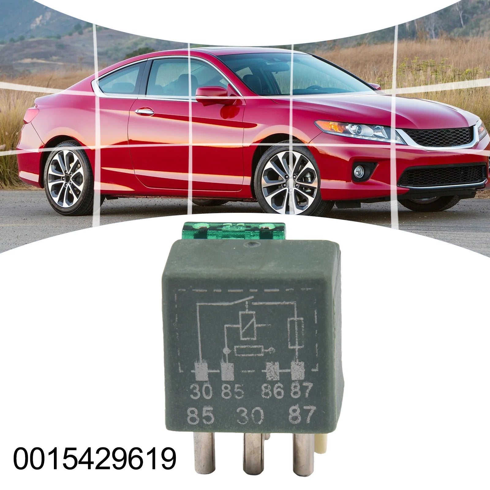 Over Load Protection Relay Overload Relay For Mercedes W123 W124 W126 W107 0015429619 Replacement Car Accessories