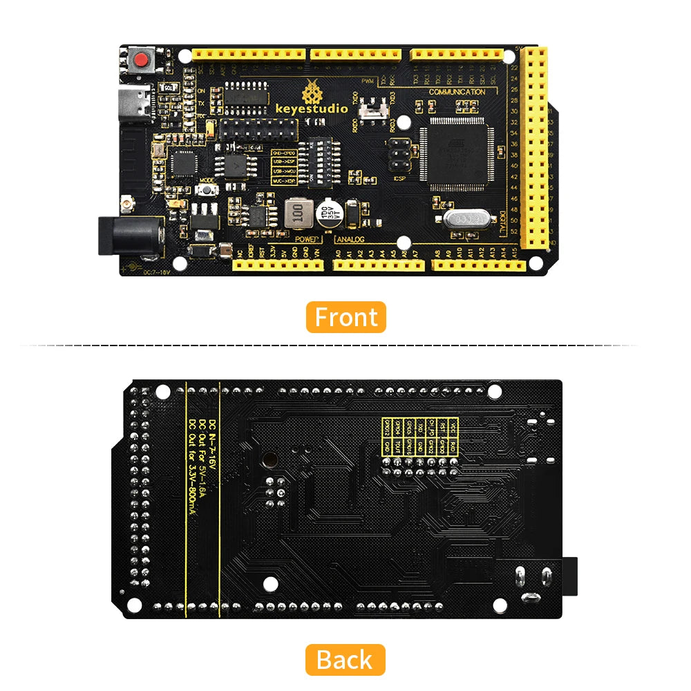 Keyestudio  2560MEGA  WiFi /Plus/ Pro / Development Board+USB Cable Compatible for Arduino MEGA2560  R3 Microcontroller Boards