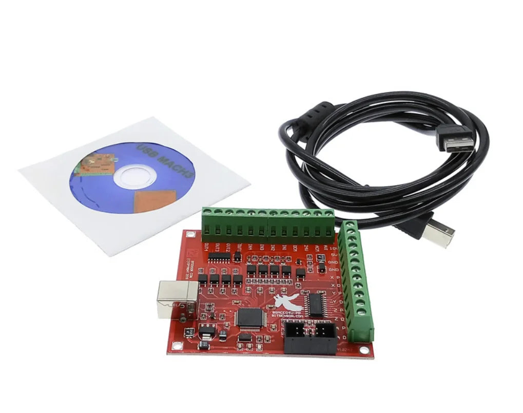 Nema34 Closed Loop Stepper Motor 4.5Nm 8.5Nm 12.5Nm with Encoder Driver Power Supply MACH3 Interface Board for CNC Engraver Kit