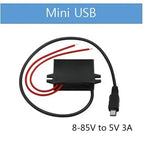 12V 24V 36V 48V 60V 72V 80V to 5V 3A 8-85V to 5V DC Step Down USB Converter With Car Charger Power Supply Output Waterproof