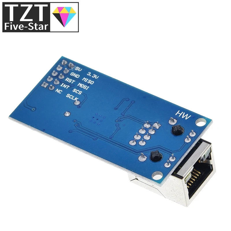 GREATZT 1/2PCS W5500 Ethernet network module hardware TCP / IP 51 / STM32 microcontroller program over W5100