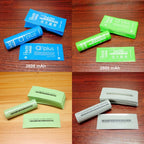 100pcs/lot 18650 lithium battery packaging skin PVC heat shrinkable sleeve battery packaging tube insulation shrink film