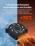 5015 Cooling Fan for Lab A1 A1mini Hotend Fan with Cable Rapid Cooler Fan 2510 Axial Fan Kit for X1 X1C P1P P1S 3D Printer Parts