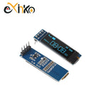 1-10pcs 0.91 inch OLED Display Module White/Blue OLED 128X32 LCD LED Display SSD1306 12832 0.91 IIC I2C Communicate for Arduino
