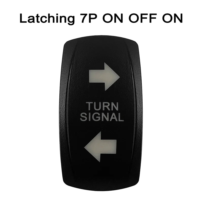 CUSTOM Dual RED Led Laser Etched Rocker Switch ON-OFF ON-OFF-ON (SPST DPDT) for ARB/Carling/NARVA 4x4 Caravan Accessories SUV