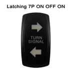 CUSTOM Dual RED Led Laser Etched Rocker Switch ON-OFF ON-OFF-ON (SPST DPDT) for ARB/Carling/NARVA 4x4 Caravan Accessories SUV
