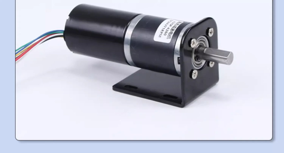 12V 24V 42MM 4260 155KG Planetary Gear BLDC Brushless DC Reduction Motor Large Torque Low Speed Long Life Low Noise 7-1351rpm